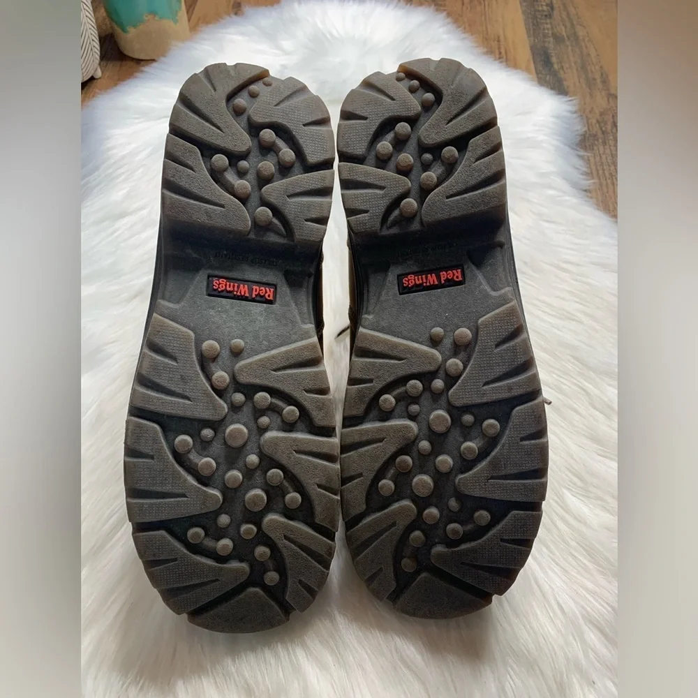 Red Wing Shoes Brown Work Boots